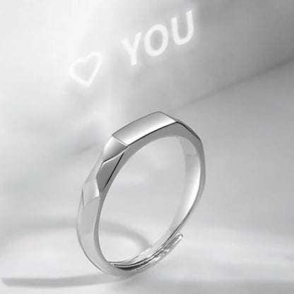 Reflection of Love Ring Set + Free Engraving Ring Box Bundle