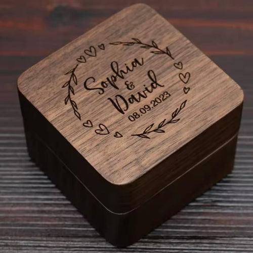 Wooden Ring Box